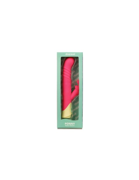 Vibration de Stimulation Double Diversual Rose