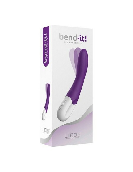 Vibrateur G-Spot Liebe Bend It Pourpre 30 x 40 cm