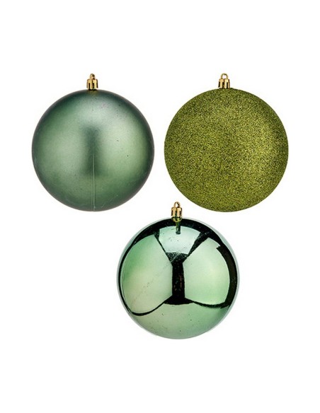 Lot de boules de Noël Krist+ 00743 Vert (4 Unités)