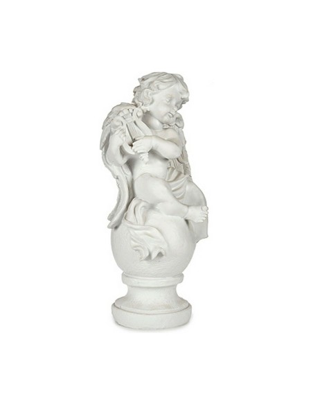 Figurine Décorative Ange Blanc 22 x 22 x 48 cm (2 Unités)