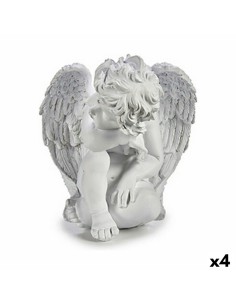 Figurine Décorative Krist+ K1912597 Blanc 24 x 27 x 28 cm (4 Unités)
