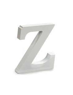 Lettre Pincello Z Blanc 2 x 16 x 14,5 cm (24 Unités) 2