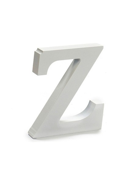 Lettre Pincello Z Blanc 2 x 16 x 14,5 cm (24 Unités)