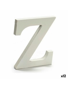 Lettre Pincello Z Blanc 1,8 x 21 x 17 cm (12 Unités)