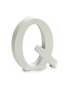 Lettre Pincello Q Blanc 2 x 16 x 14,5 cm (24 Unités) 2