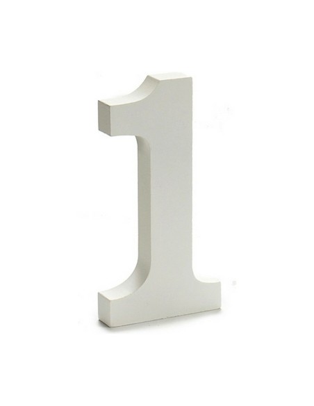 Numéro Pincello 1 Blanc 1,8 x 21 x 17 cm (12 Unités)