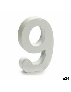 Numéro Pincello 9 Blanc 2 x 16 x 14,5 cm (24 Unités)