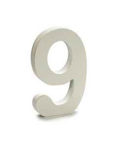 Numéro Pincello 9 Blanc 1,8 x 21 x 17 cm (12 Unités) 2