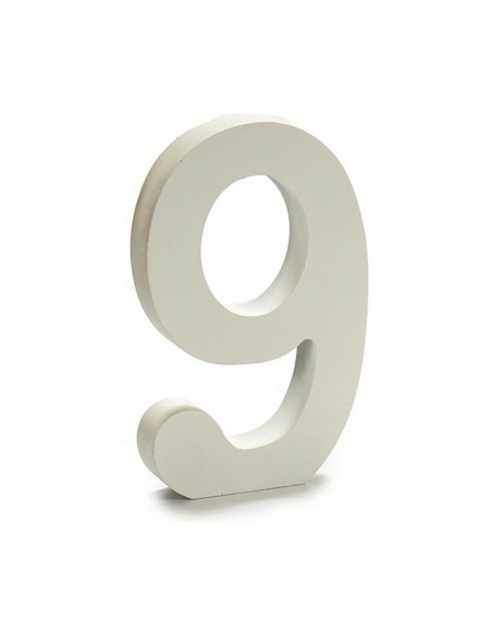 Numéro Pincello 9 Blanc 1,8 x 21 x 17 cm (12 Unités)