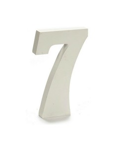 Numéro Pincello 7 Blanc 1,8 x 21 x 17 cm (12 Unités) 2