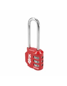 Serrure à combinaison Ferrestock Rouge (53 mm)