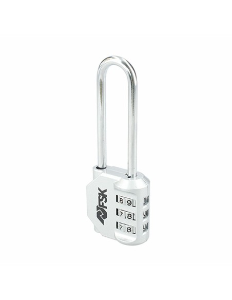Serrure à combinaison Ferrestock Argenté (53 mm)
