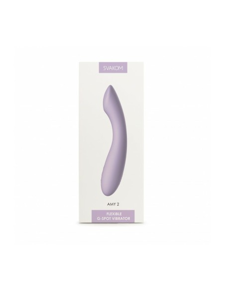 Vibromasseur classique Svakom Bleu pastel Lila
