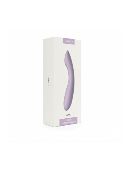 Vibromasseur classique Svakom Bleu pastel Lila