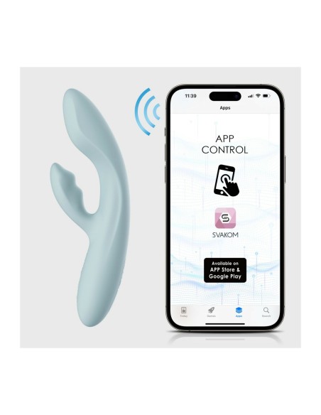 Vibration de Stimulation Double Svakom Prune