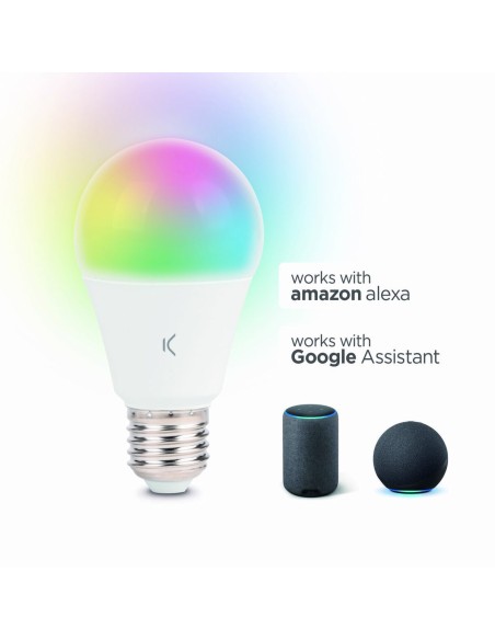 Lampe LED KSIX E27 9W F
