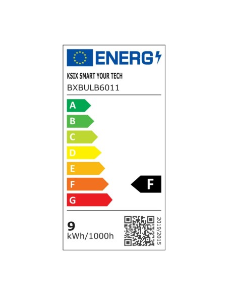 Lampe LED KSIX E27 9W F
