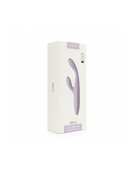 Vibration de Stimulation Double Svakom Lila