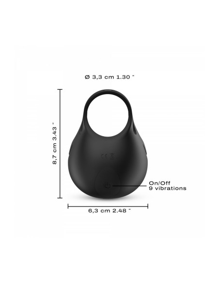 Anneau Pénis Marc Dorcel Fun Bag Noir