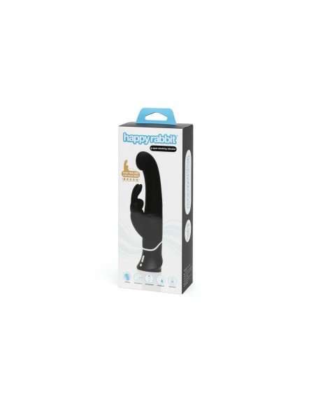Vibe Double Plaisirs Lapin Plaisir Happy Rabbit Noir
