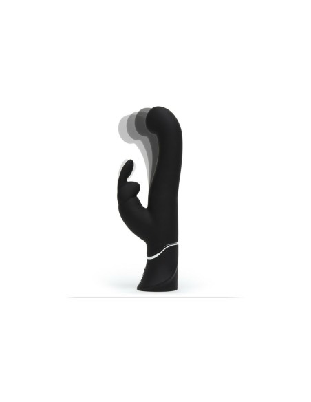 Vibe Double Plaisirs Lapin Plaisir Happy Rabbit Noir