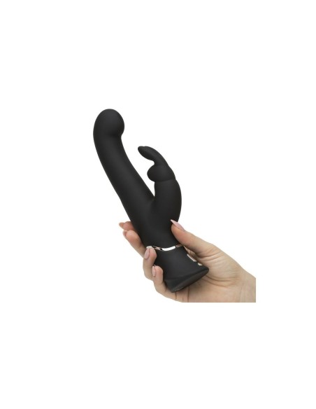 Vibe Double Plaisirs Lapin Plaisir Happy Rabbit Noir