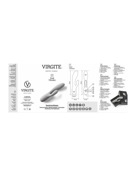 Vibromasseur Virgite Bleu