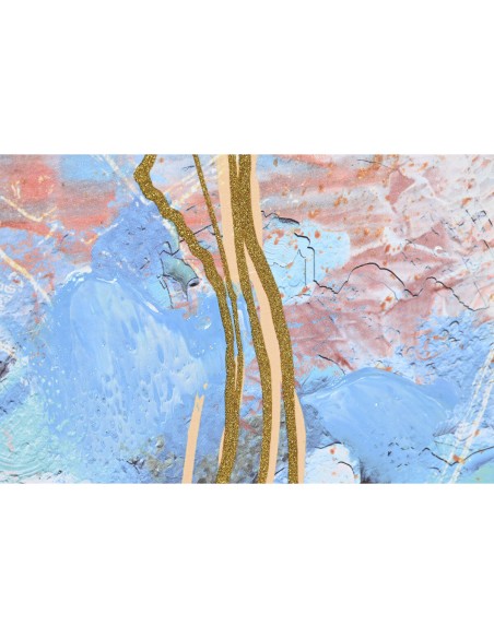 Cadre DKD Home Decor 122 x 4,5 x 92 cm Abstrait Moderne (2 Unités)