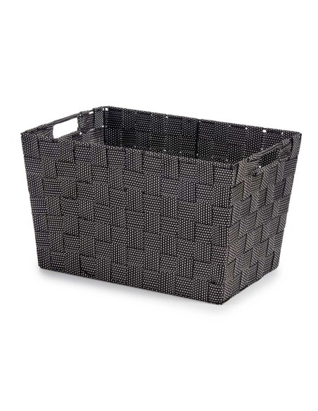 Panier Kipit A3-6875 Noir Tissu 25 x 20 x 35 cm (12 Unités)