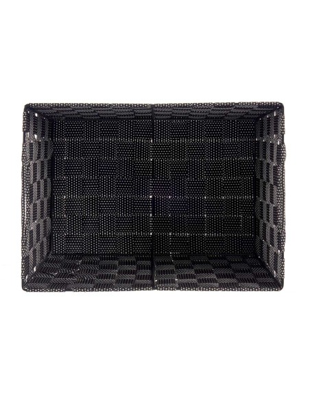 Panier Kipit A3-6875 Noir Tissu 25 x 20 x 35 cm (12 Unités)