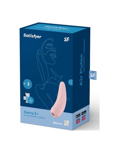 Aspirateur à clitoris Satisfyer Curvy 2+ Rose