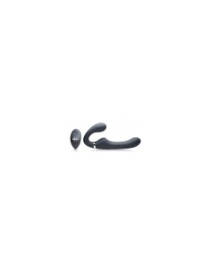 Masseur Double Pénétration XR Noir Silicone