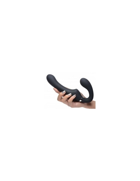 Masseur Double Pénétration XR Noir Silicone