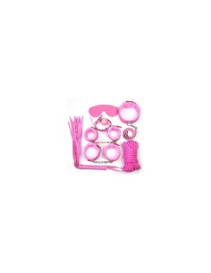 Kit Grand Plaisir Fetish Arts Rose 6 Pièces