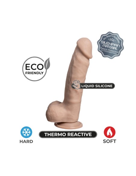 Gode réaliste Silexd Silicone Naturel