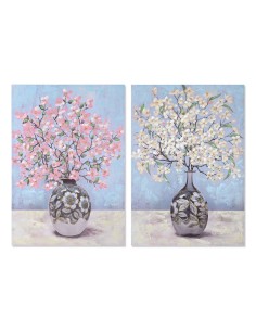 Cadre DKD Home Decor Vase Traditionnel 70 x 3 x 100 cm (2 Unités)