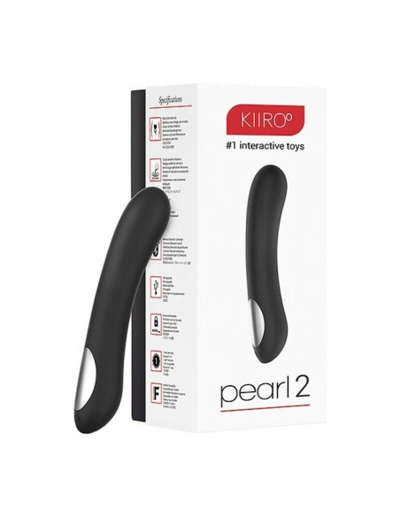 Vibrateur G-Spot Kiiroo Teledildonic Pearl Noir