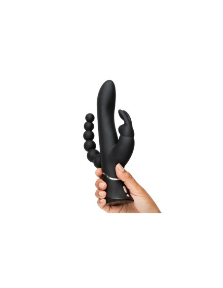 Vibromasseur Lapin Happy Rabbit 01253 Noir