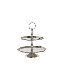 Centre de Table DKD Home Decor Argenté 23 x 23 x 22 cm