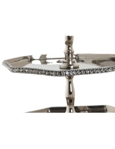 Centre de Table DKD Home Decor Argenté 23 x 23 x 22 cm 2