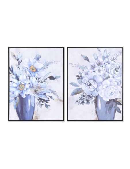 Cadre DKD Home Decor 60 x 3,5 x 80 cm Vase Traditionnel (2 Unités)