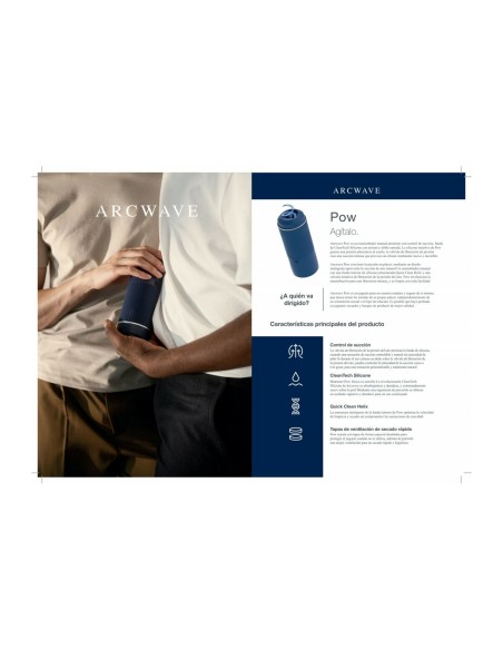 Masturbateur Arcwave Bleu