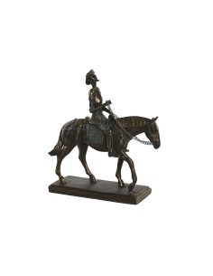 Figurine Décorative DKD Home Decor 20 x 7 x 22 cm Cheval Cuivre