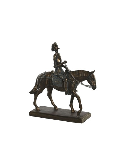 Figurine Décorative DKD Home Decor 20 x 7 x 22 cm Cheval Cuivre