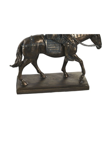 Figurine Décorative DKD Home Decor 20 x 7 x 22 cm Cheval Cuivre