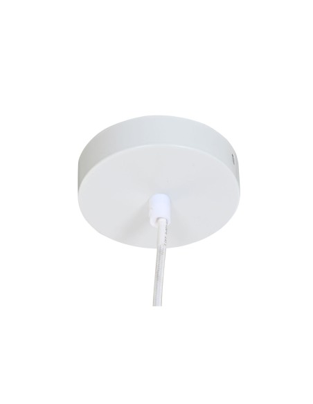 Suspension DKD Home Decor 40 x 40 x 30 cm Vert Rose clair 50 W (2 Unités)