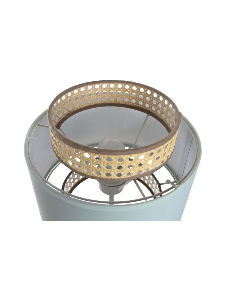 Lampe de bureau DKD Home Decor Métal Vert Rose clair 220 V 50 W 26 x 26 x 55 cm (2 Unités)