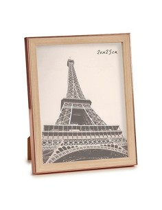 Cadre photo Marron Cuivre Plastique verre (23 x 27 x 2 cm) (6 Unités) 2