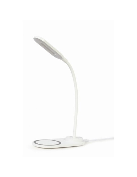 Lampe de bureau GEMBIRD TA-WPC10-LED-01-W Blanc