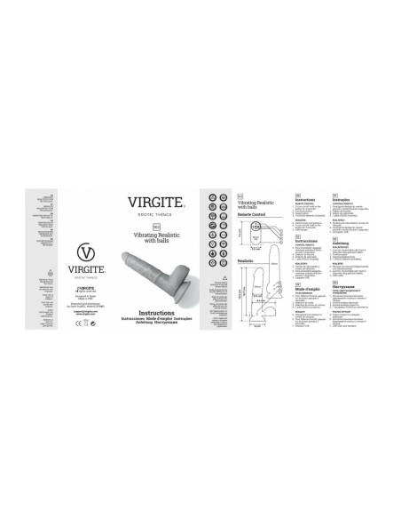 Vibromasseur réaliste Virgite